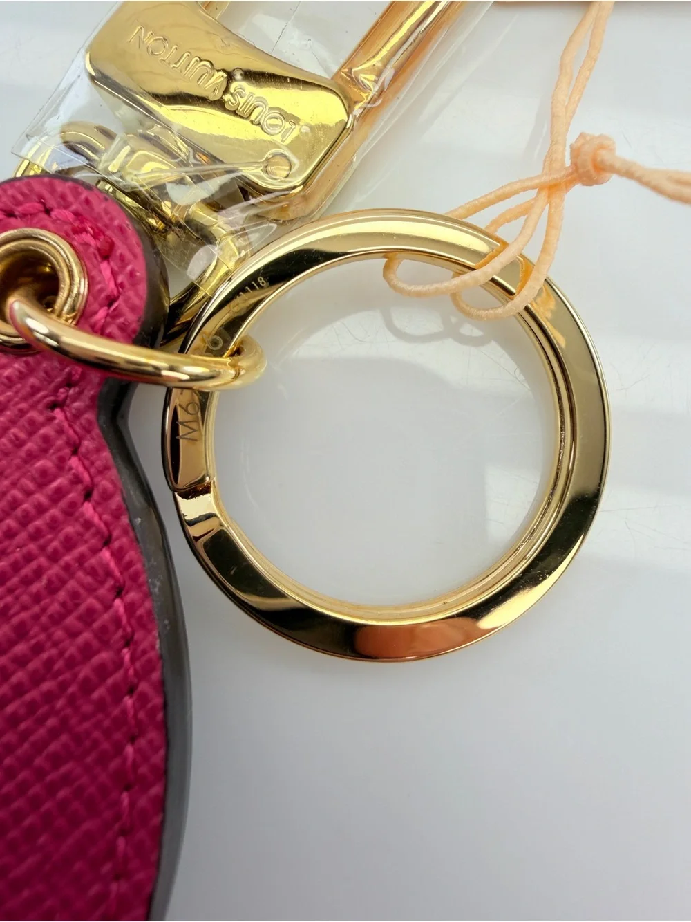 Louis Vuitton Monogram Love Lock Bag Charm Key Holder NWT